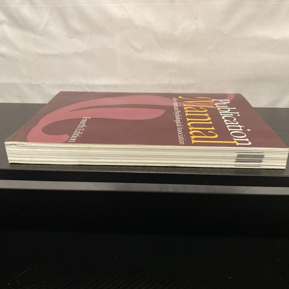 Publication Manual‎ of the American Psychological Association by American...